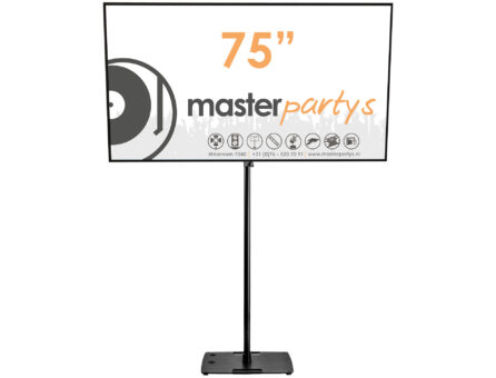 Master Partys 75" Tv huren