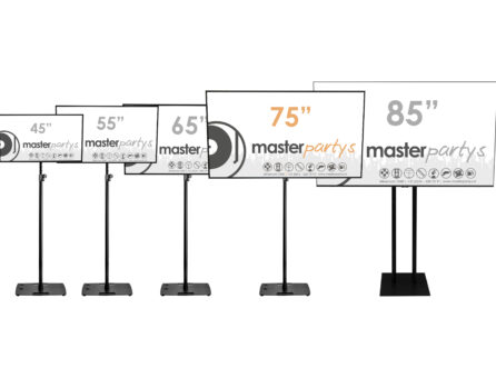 Master Partys 75" Tv huren