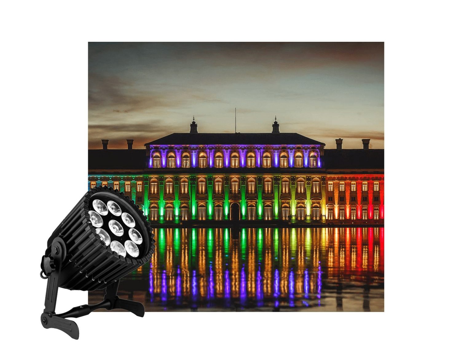 Astera AX10 SpotMax huren Master Partys; Krachtige accu led spot (IP65)