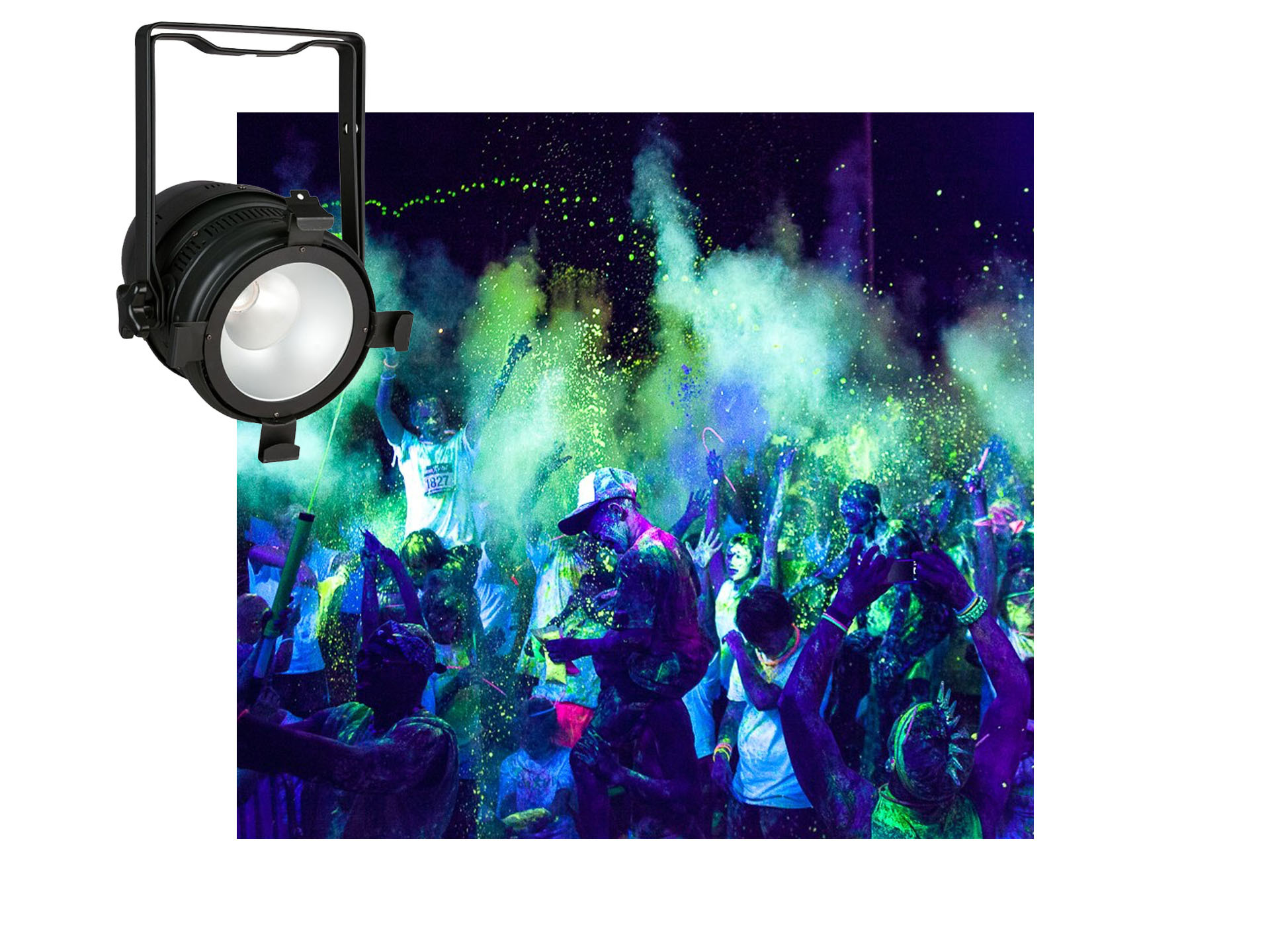 Master Partys led blacklight huren