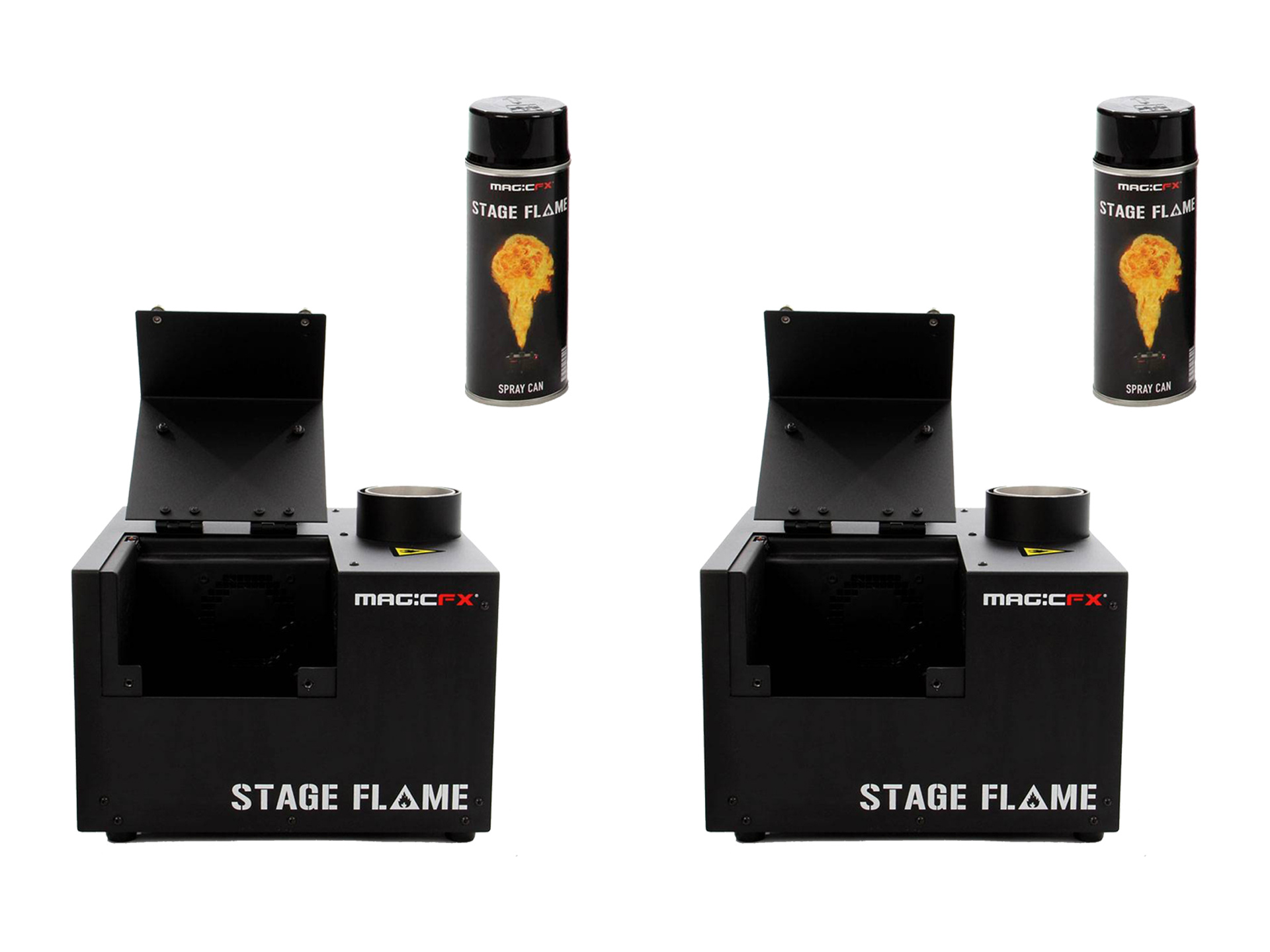 Master Partys flame set 2 huren