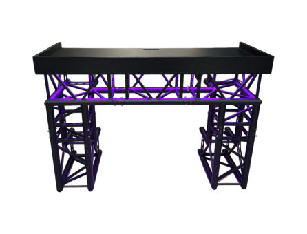Master Partys truss DJ booth 1.5m huren