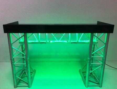 Master Partys truss DJ booth 1,5m huren