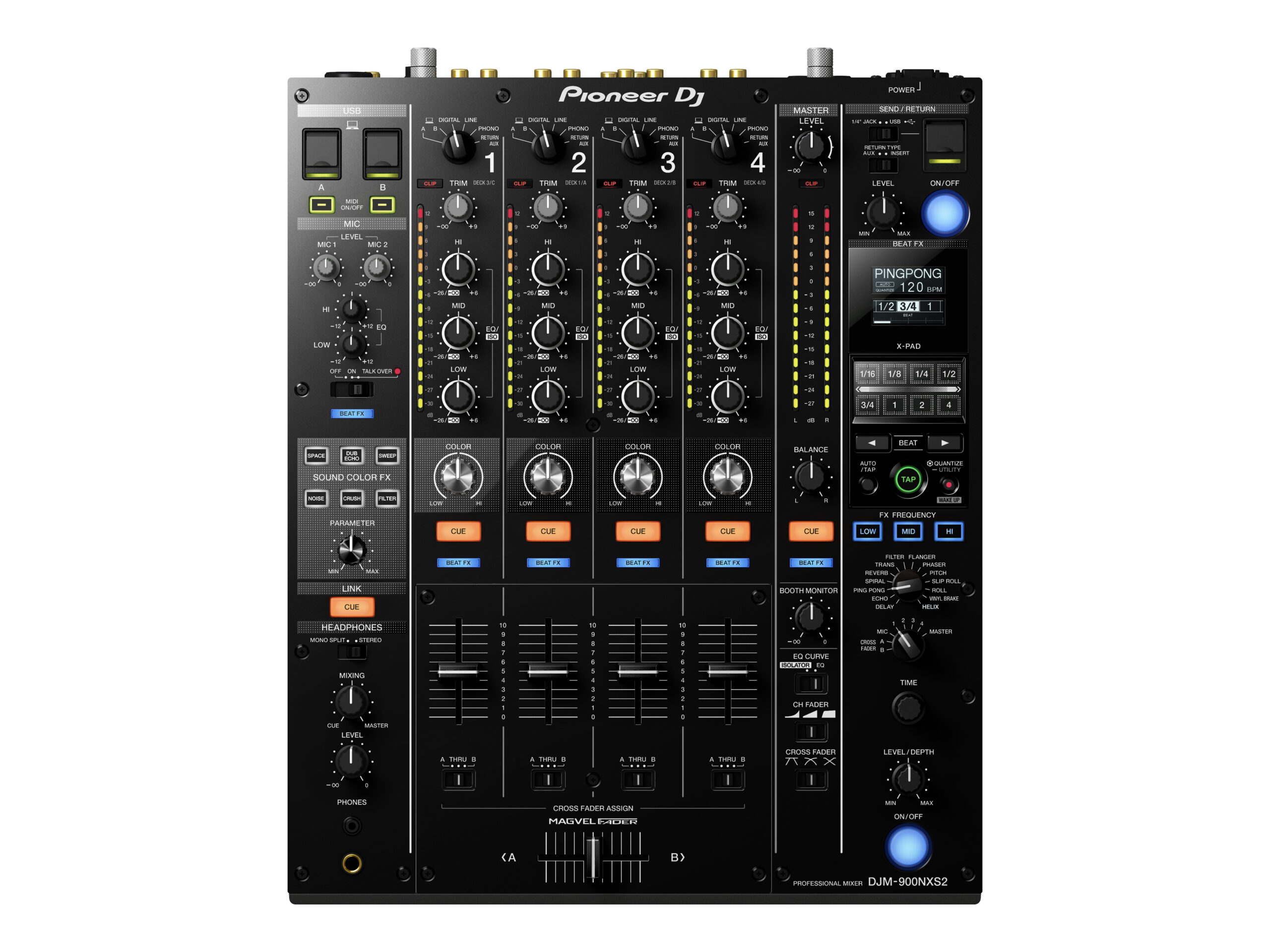 Master Partys Pioneer DJM-900 NXS2 huren