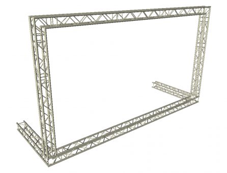 Master Partys truss outdoor spandoek frame huren