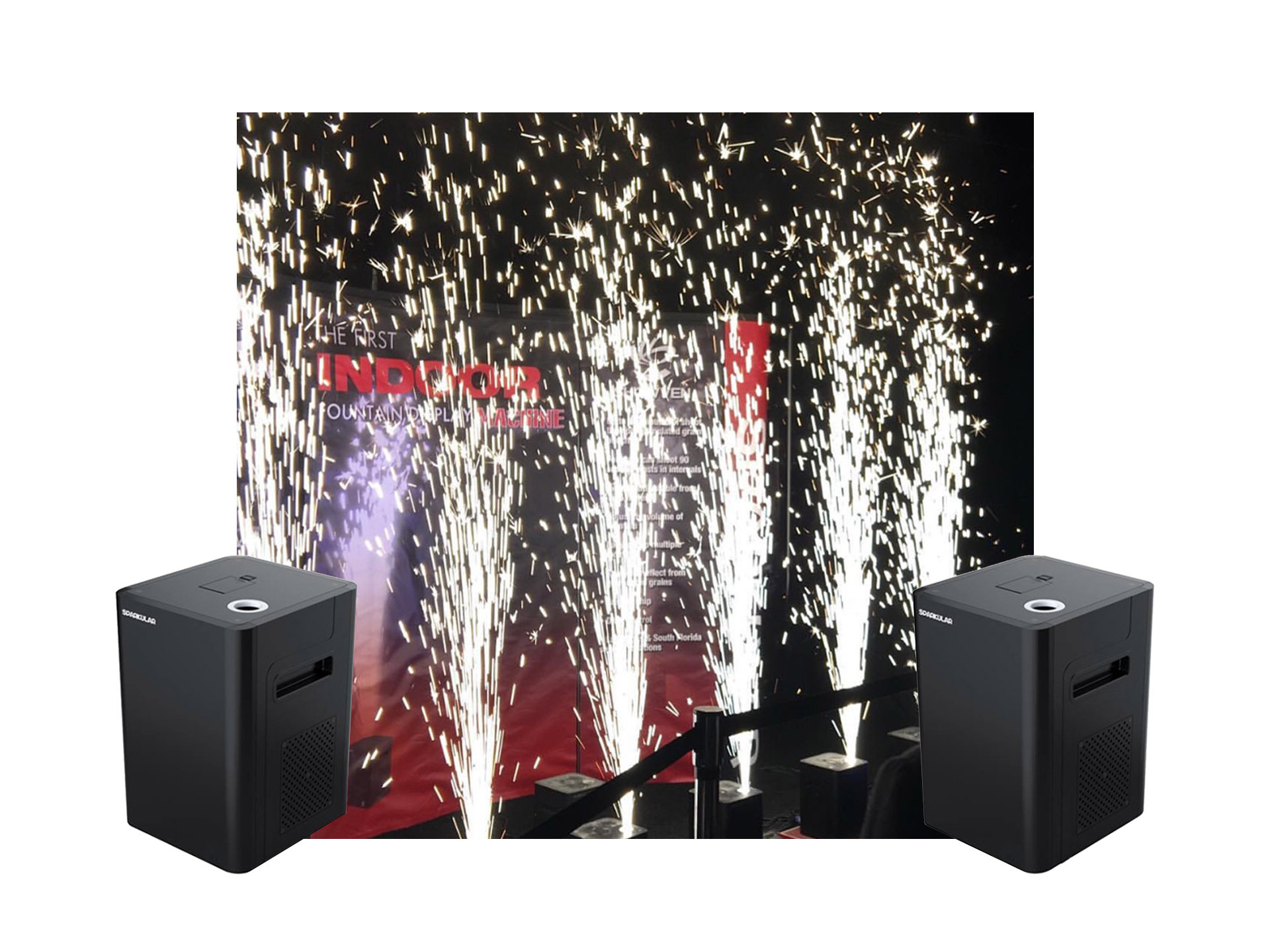 Master Partys Spark FX set 1 huren