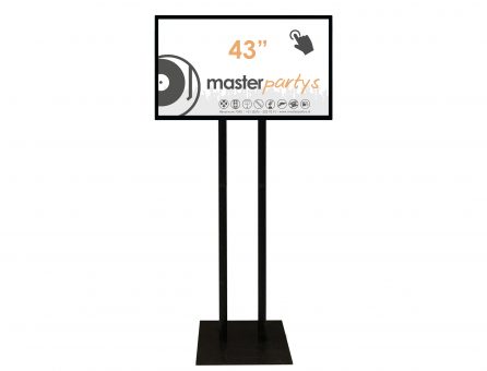 Master Partys touchscreen 43" huren