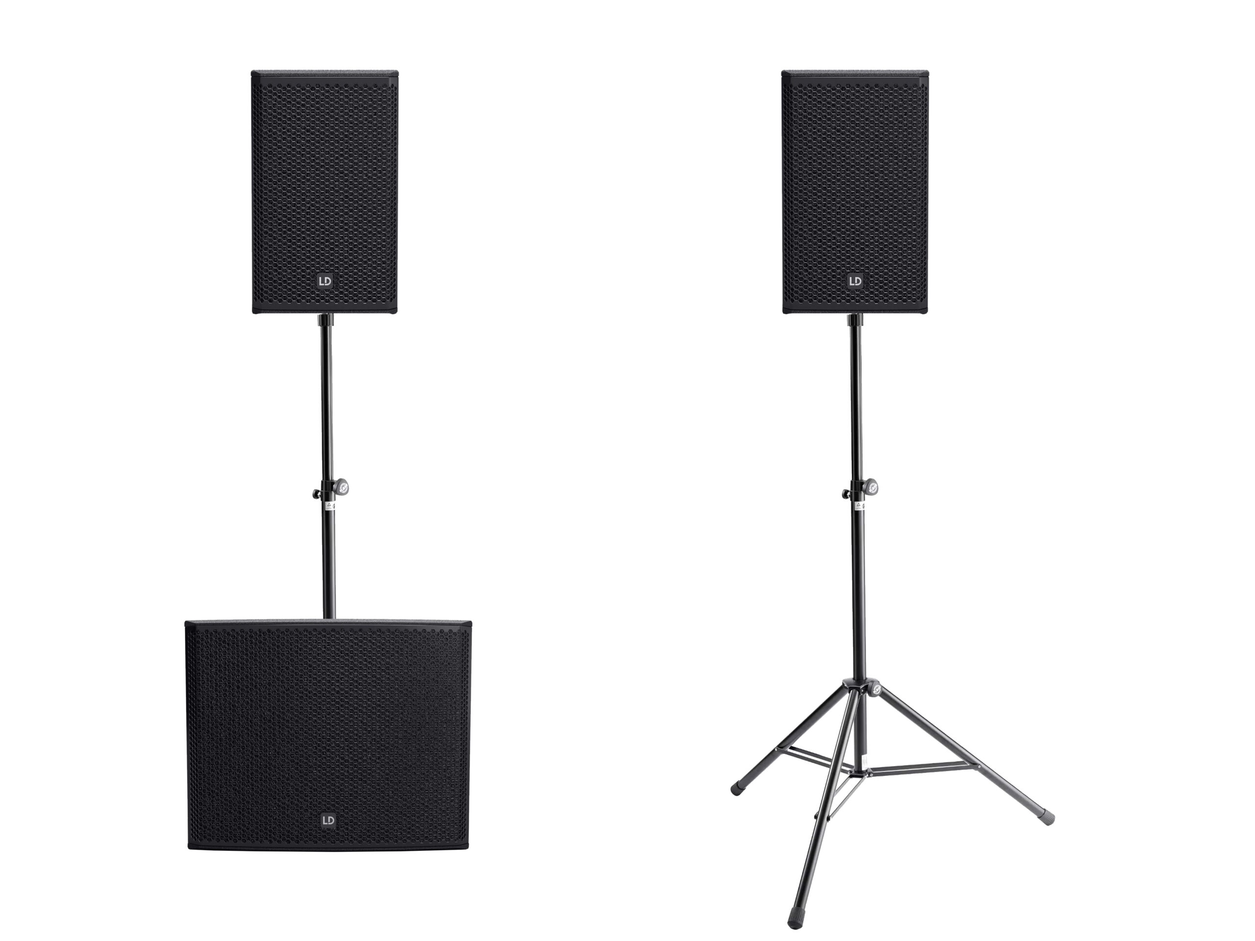 Master Partys geluidsset 100-125 personen huren