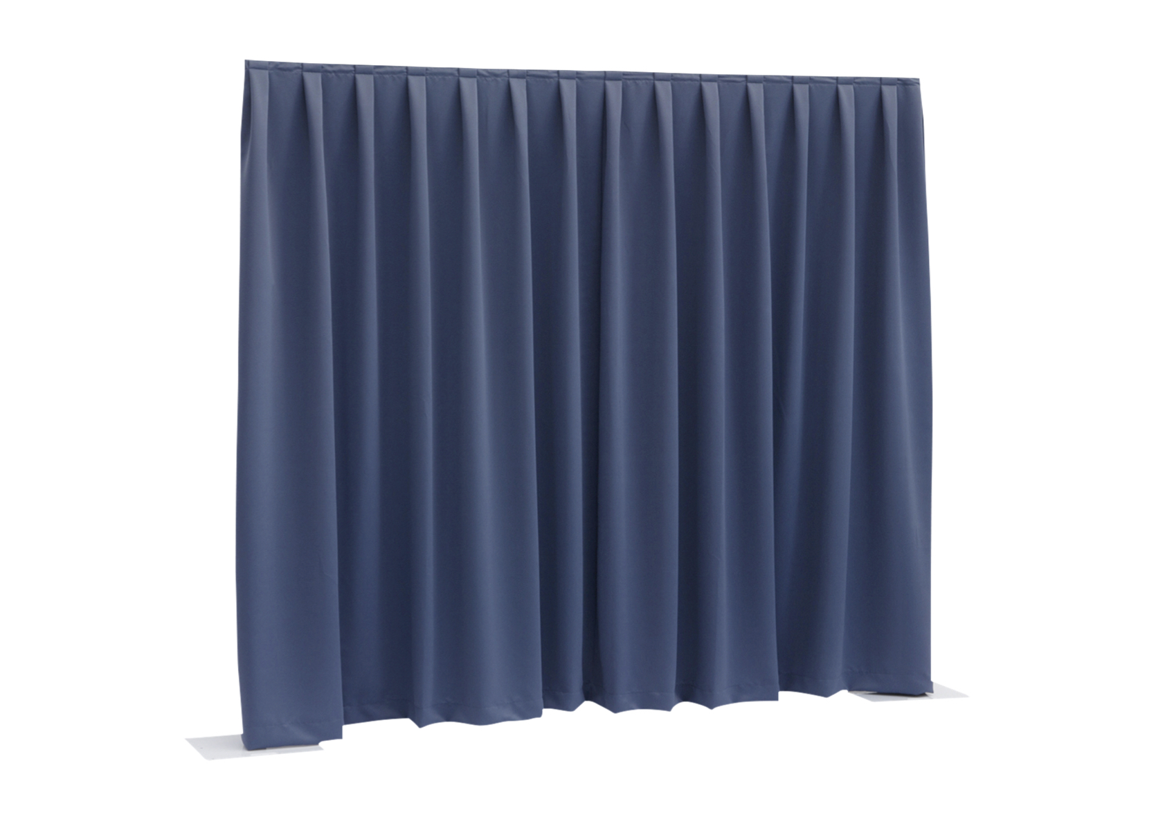 Master Partys pipe and drape blauw huren