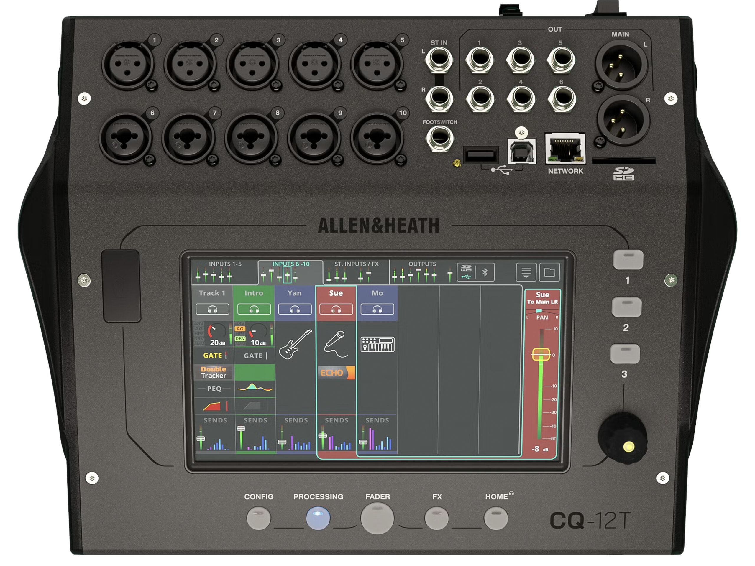 Allen & Heath CQ-12T Master Partys huren